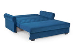 California Sofabed - Plush Blue 3 Seater 