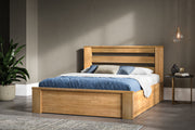 Charnwood Oak Super King Size Bed 