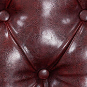 Chesterfield Oxblood Red Leather Armchair