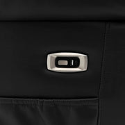 Chicago Electric Leather Recliner Sofa - Black 3 Seater 