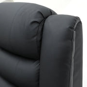 Chicago Manual Recliner Sofa - Black 3+2 Set 