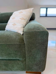 Chicago Sofa Green Modular Corner Sofa - 286 x 204 CM