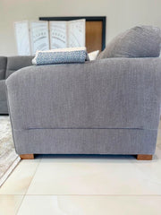 Chicago Sofa Grey Modular Corner Sofa - 286 x 204 CM