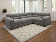 Chicago Sofa Grey Modular Corner Sofa - 286 x 204 CM