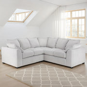 Colbee Natural Fabric Large Corner Sofa