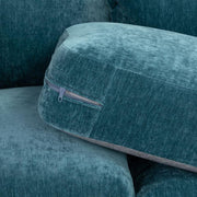 Colbee Teal Large Corner Sofa