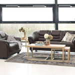 Cornus Coffee Table in Oak Set of 3 