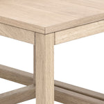 Cornus Coffee Table in White Oak Set of 2 
