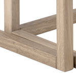 Cornus Coffee Table in White Oak Set of 2 