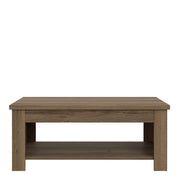 Corona Rising Coffee Table in Tabak Oak 