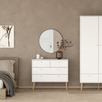 Cumbria Chest 2 + 2 Drawers White 