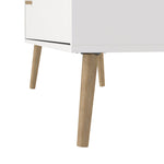 Cumbria Chest 2 + 2 Drawers White 