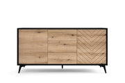 Diamond Large Sideboard Cabinet 154cm [Drawers]