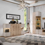 Catalina Tall Display Cabinet 70cm