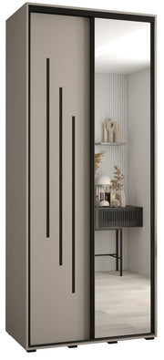 Dakota IX Sliding Door Wardrobe 100cm 