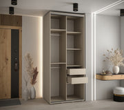 Dakota IX Sliding Door Wardrobe 120cm 