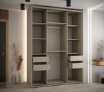 Dakota IX Sliding Door Wardrobe 170cm 