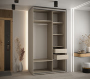 Dakota XI Sliding Door Wardrobe 140cm 