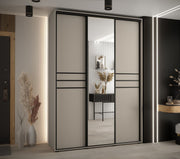 Dakota XI Sliding Door Wardrobe 170cm 