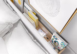 Dentro DT-02 Bed with Storage and LED 140cm 