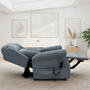 Fairmont Grey Fabric Rise Recliner Armchair