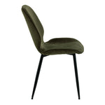 Femke Dining Chair in Olive Green Set of 4 
