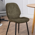 Femke Dining Chair in Olive Green Set of 4 