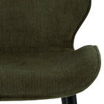 Femke Dining Chair in Olive Green Set of 4 