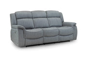 Florida Electric Recliner Sofa - Grey 3 Seater 