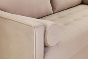 Fuji Sofa - Plush Beige 3 Seater 