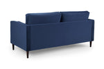 Fuji Sofa - Plush Blue 3 Seater 