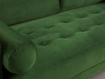 Fuji Sofa - Plush Green 3 Seater 