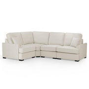 Funk Beige Fabric Corner Sofa - RHF