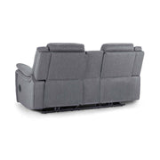 Galaxy Tech Grey Fabric 2 Seater Sofa