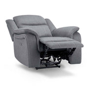 Galaxy Tech Grey Fabric Armchair