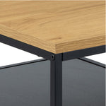 Gila Coffee Table with Open Shelf in Oak 