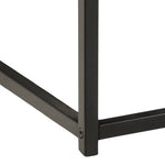 Gila Coffee Table with Open Shelf in Oak & Black 
