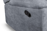 Grayson Manual Recliner Sofa - Grey 3+2 Set 