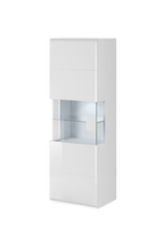 Toledo 07 Wall Hung Cabinet 53cm [Front White Gloss with White Matt Carcass] - White Background