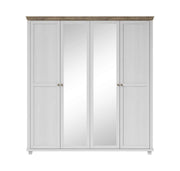 Evora 20 - 4 Door Wardrobe 200cm
