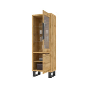 Halle 05 Tall Display Cabinet 84cm