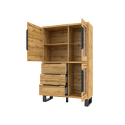 Halle 12 Tall Display Cabinet 120cm