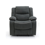 Harald Grey Fabric Electric Recliner Armchair