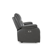 Gray recliner chair 