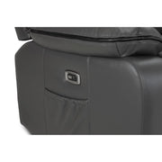 Colorado Electric Recliner Sofa | Grey Leather 3+2 Set | 192 x 168 CM