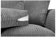 Harley Jumbo Grey 3+2 Seater Sofa Set