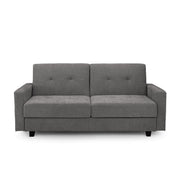 Hive Grey Fabric 3 Seater Click Clack Sofa Bed