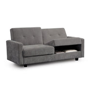Hive Grey Fabric 3 Seater Click Clack Sofa Bed