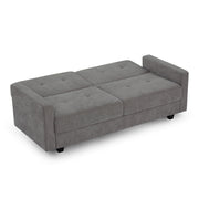 Hive Grey Fabric 3 Seater Click Clack Sofa Bed