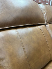 Barcelona Genuine Leather Sofa | Electric Recliner | Brown 1 Seater / Armchair | 100 CM